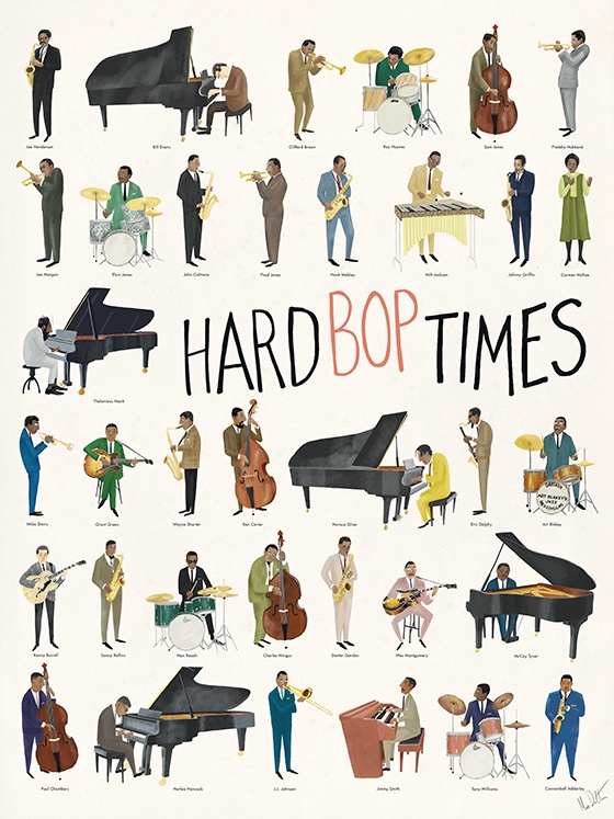 Hard Bop Times illustration.