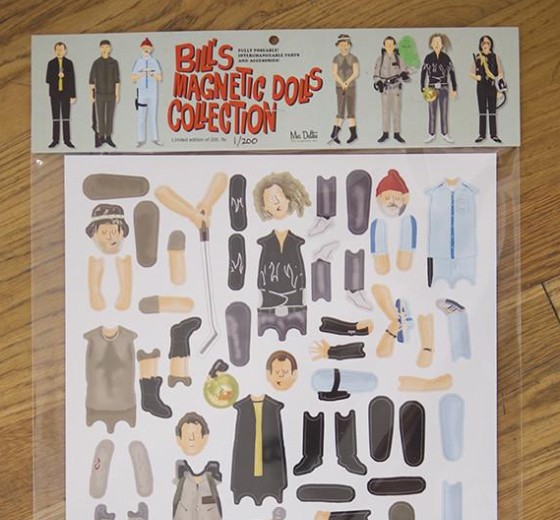 Bill's Magnetic Dolls Collection.