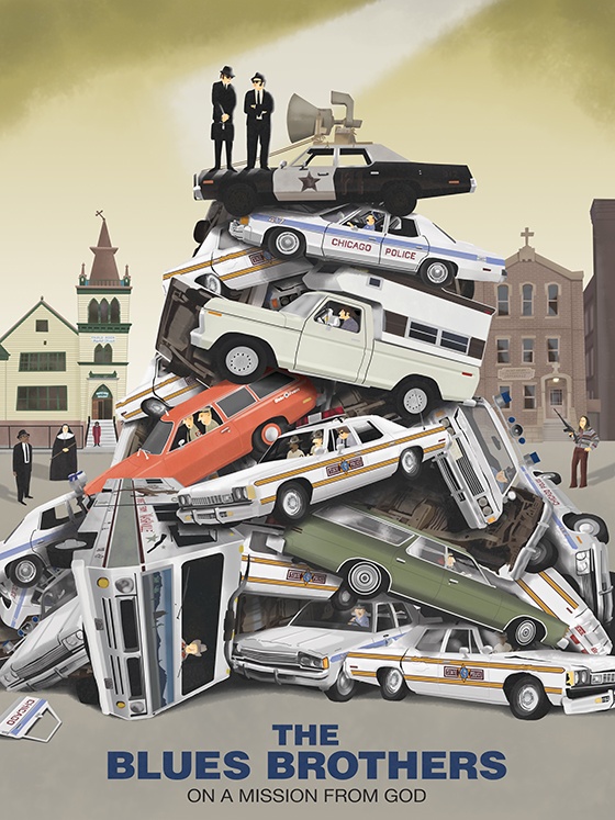 No maam, we're musicians. Illustration.